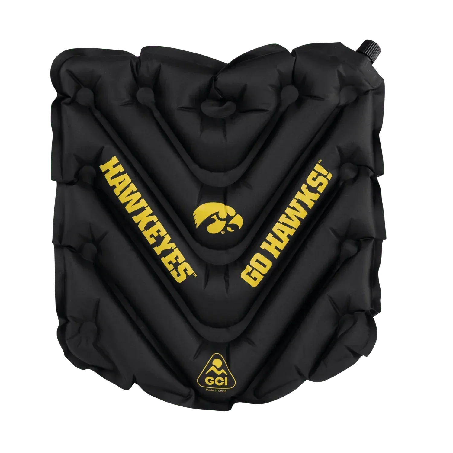 College V Seat™ Inflatable Stadium Cushion - Iowa Hawkeyes - Travel Edit