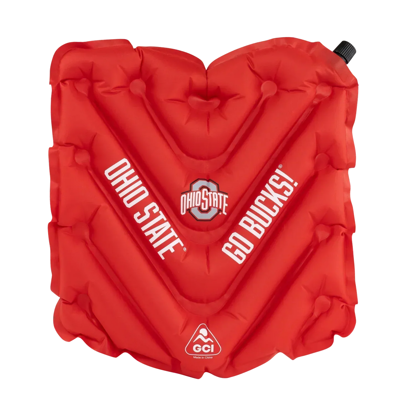 College V Seat™ Inflatable Stadium Cushion - Ohio State Buckeyes - Travel Edit