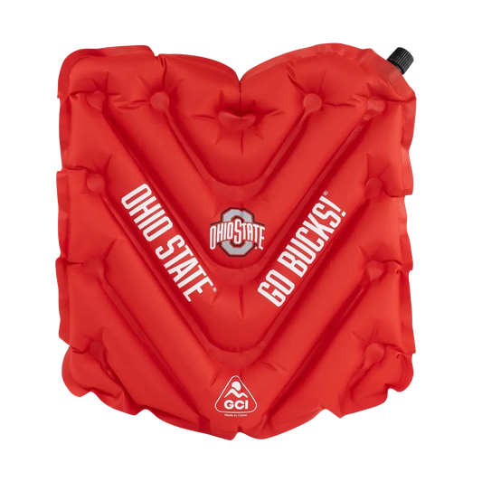 College V Seat™ Inflatable Stadium Cushion - Ohio State Buckeyes - Travel Edit