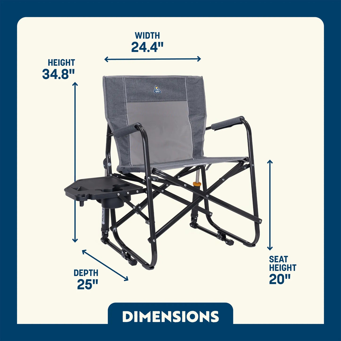 Freestyle Rocker™ with Side Table - Daily Set