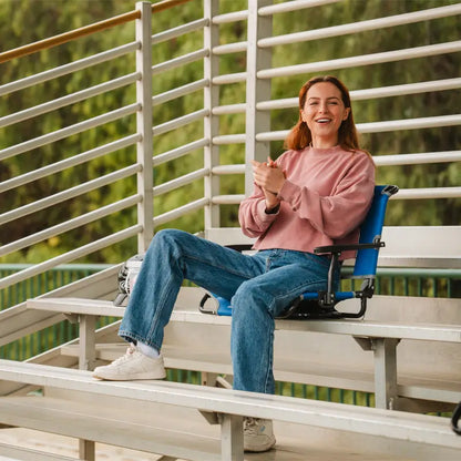 Big Comfort Stadium Chair™ with Armrests - Weekend Pair