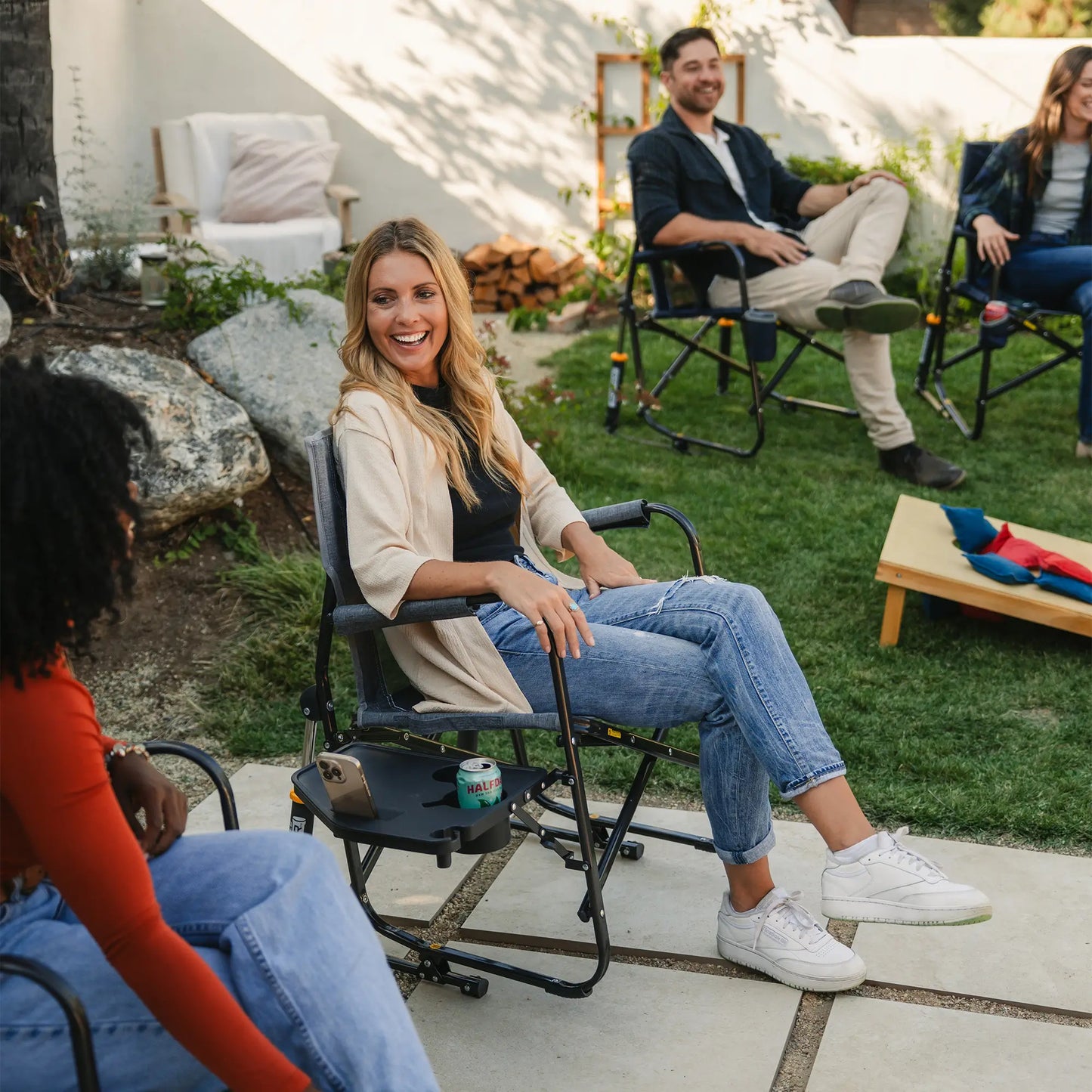 Freestyle Rocker™ with Side Table - Daily Set