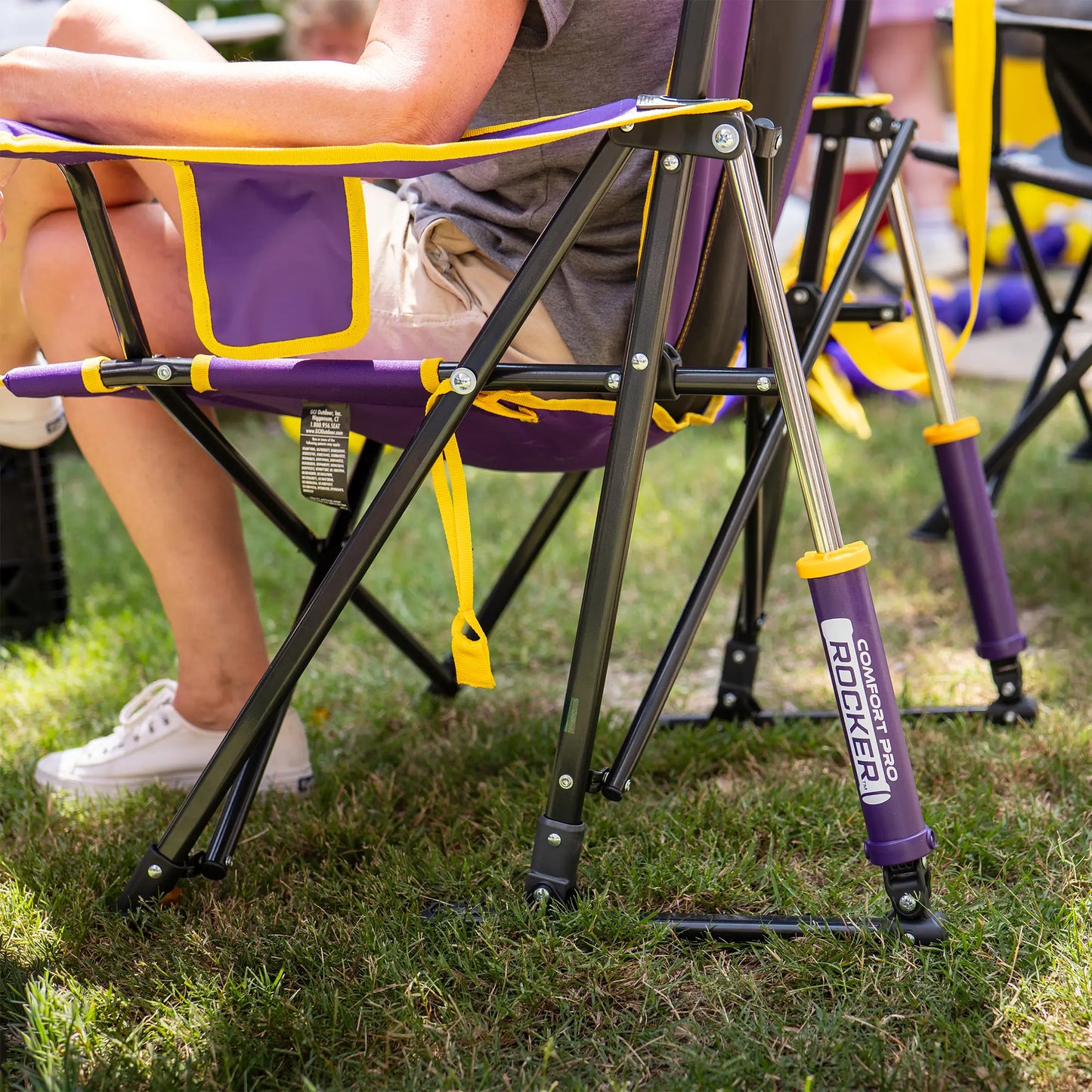 College Comfort Pro Rocker™ - LSU Tigers - Clean Bundle