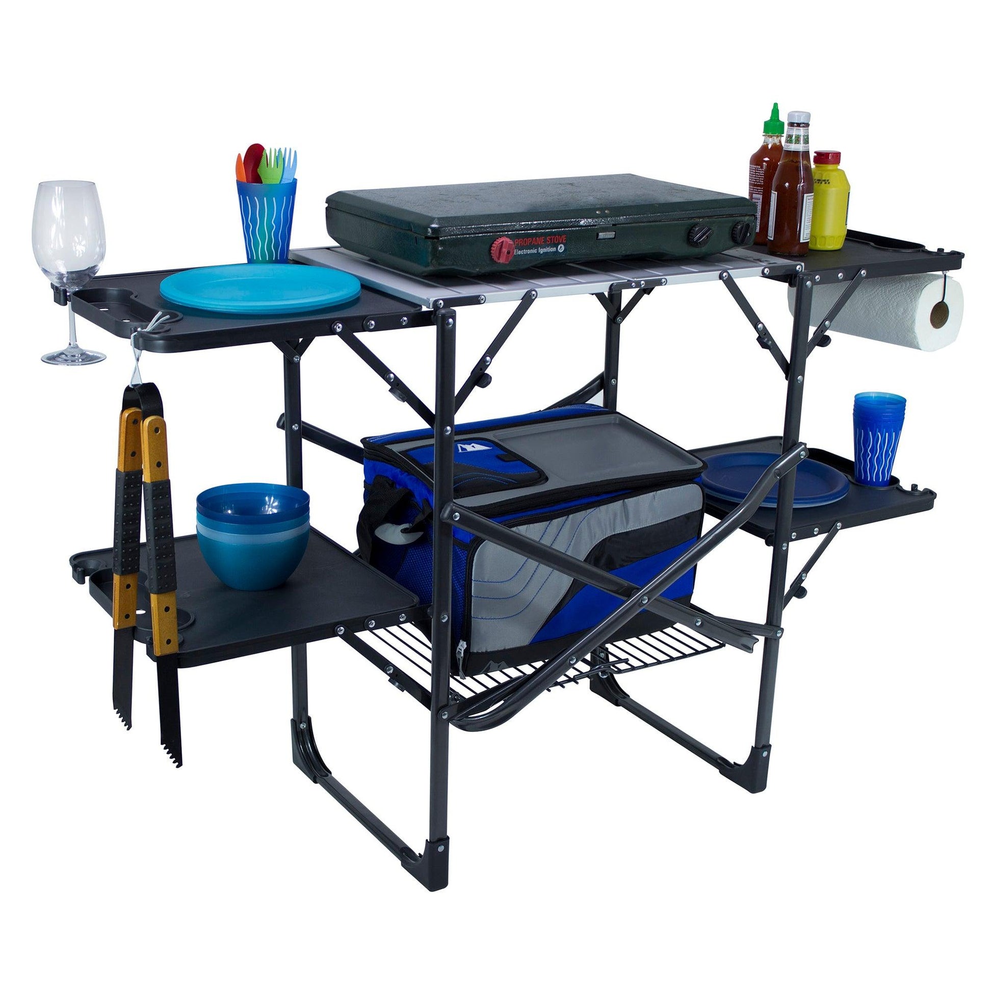 Slim-Fold Cook Station™ - Clean Setup