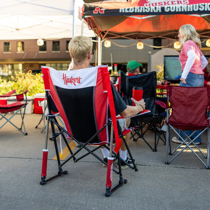College Comfort Pro Rocker™ - Nebraska Cornhuskers - Travel Edit
