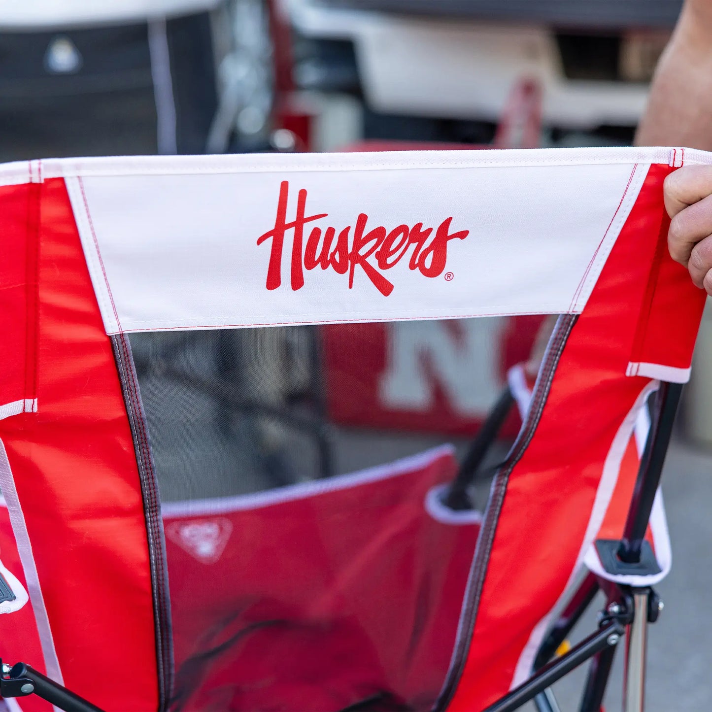 College Comfort Pro Rocker™ - Nebraska Cornhuskers - Travel Edit