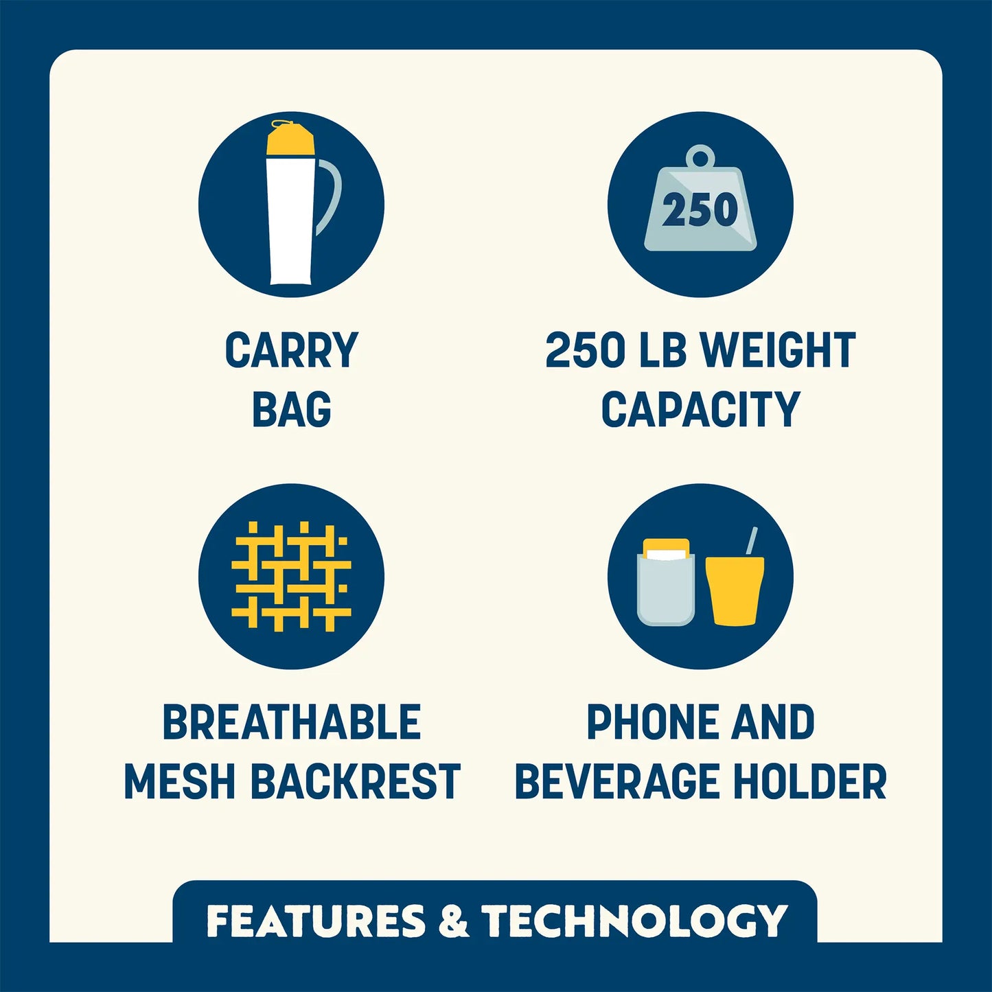 Comfort Quad Chair™ - Soft Support